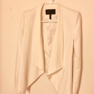 BCBG MAXAZRIA White Blazer